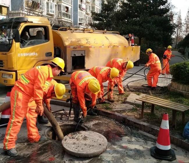 龙圩市政管道清淤